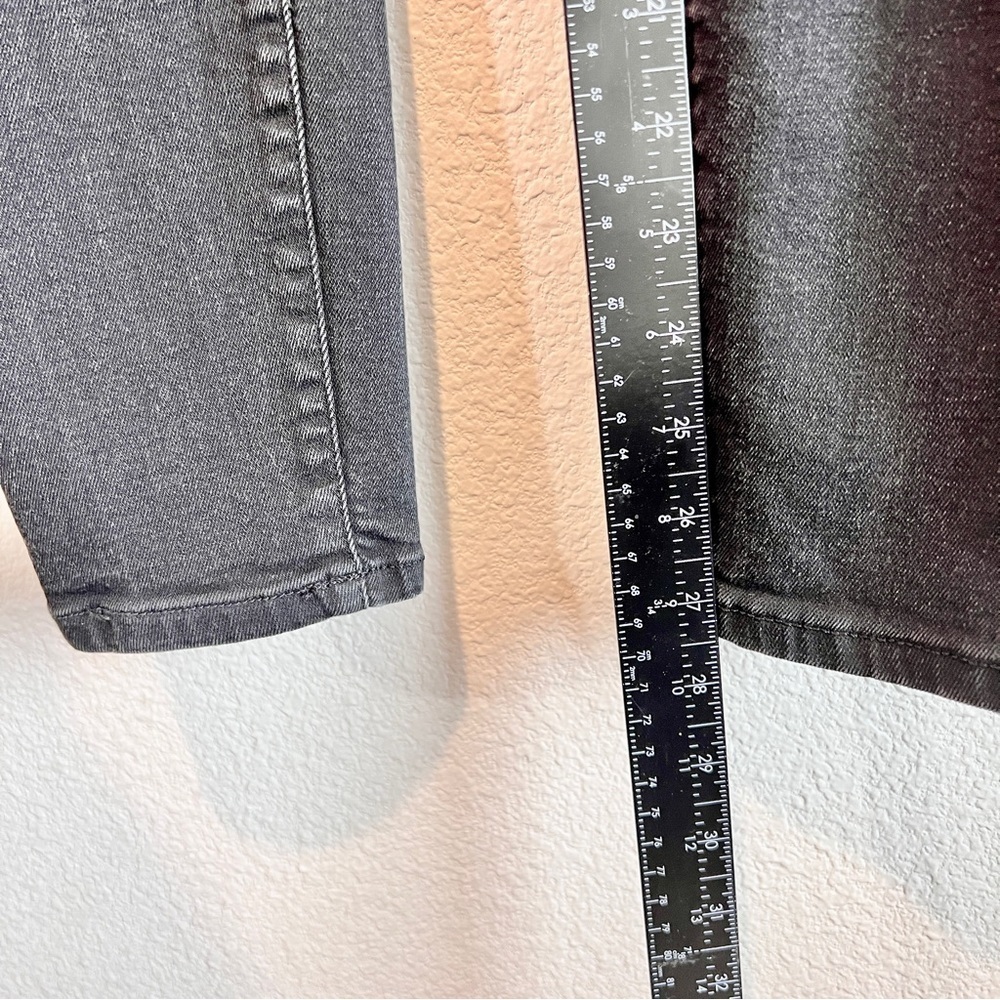 Everlane The Authentic Skinny Jeans Womens 28 Black Dark Wash High Rise Stretch - Picture 6 of 9